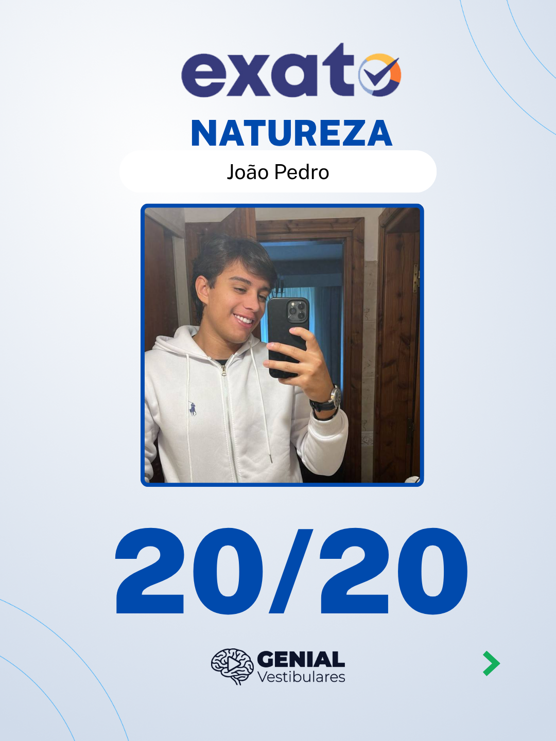 João Pedro — 20/20 em Natureza
